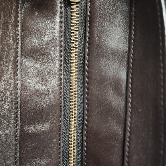 Coach w/COA Madison Eastwest Tote in Zebra Print Fabric - Picture 14 of 14